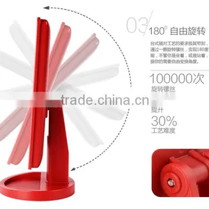 Single Side Touch Sensor Desktop Rotating Salon Mirror thumbnail-4