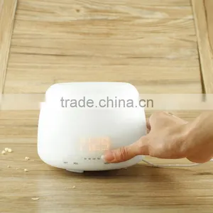 Aroma Diffuser ALARM CLOCK - Ultrasonic, Aromatherapy, Essential Oil - White thumbnail-5