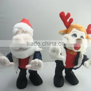 Plush Rocking Toy With Sound for Christmas Gift thumbnail-1