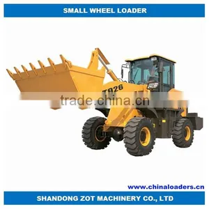 Small Wheel Loader T926 With Pallet Fork, Joystick for Sale thumbnail-1
