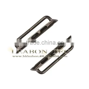 Cheap Aluminum Metal Watch Band Converter Buckle Strap Adapter for Apple Watch Band thumbnail-3