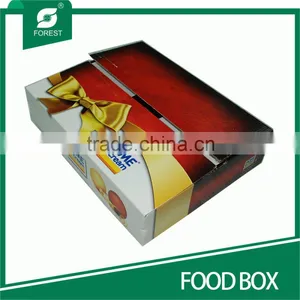 DISPOSABLE CUSTOM PRINT CORRUGATED FOOD BOX FOR ICE CREAM thumbnail-2