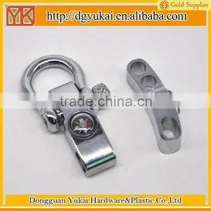 Yukai 5mm Dee Shackle Clasp With Compass for Paracord Bracelet thumbnail-3
