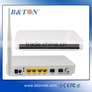 CATV FTTH GEPON Ethernet Passive Optical Network EPON GPON ONU With 4FE Port+1CATV Port thumbnail-1