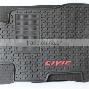 All-Weather Floor Mats Anti Slip Back Factory Price for Honda Civic 2010 thumbnail-2