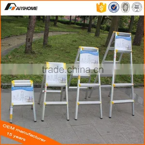 Foldable Multifuction Aluminum Step Ladders thumbnail-2