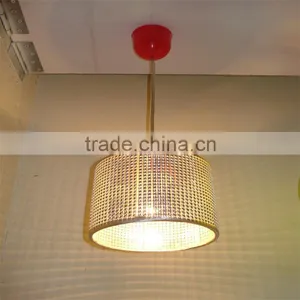 (Fabrics Lamp Shade) Drop Light E27 Plastic Lamp Holder Lighting Fittings thumbnail-4