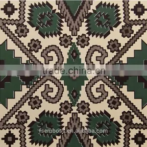 200*200mm Green Color Moroccan Decorative Wall Tile Non-slip Kitchen Floor Tile thumbnail-1