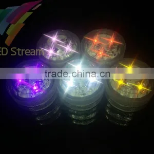 Mini Waterproof Diamond Tea Light Submersible Lamp For Christmas Holiday Wedding Party Swimming Pool 2 X CR2032 Battery thumbnail-4