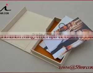 Wedding Fabric Linen Special Paper Photo Storage Box thumbnail-5