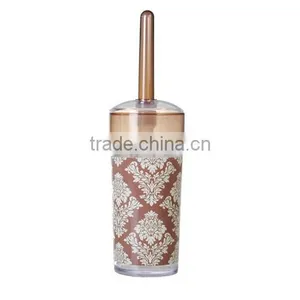 Unique Bathroom Accessories Plastic Bronze Toilet Brushes thumbnail-2