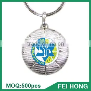 China Supplier Two Sided Printing Basketball Baseball Sports Key Holder thumbnail-2
