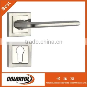 Satin Solid Stainless Steel Indoor Lock thumbnail-3