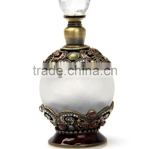 Vintage Style Perfume Glass Bottle Factory Wholesale Luxury Red Perfume Bottle for Women thumbnail-5