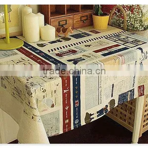 European Pure and Fresh China Wholesale Table Cloth thumbnail-1