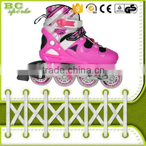 Kids Cheap Pink Blue Bearing Roller Skates Roller With ce Certificate thumbnail-5