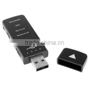With MP3 Player Function Mini U Disk Style Digital Voice Recorder thumbnail-5