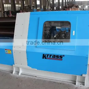 W12 8x3000 4-roller Hydraulic Press Bending Machine With Omron PLC Control thumbnail-3