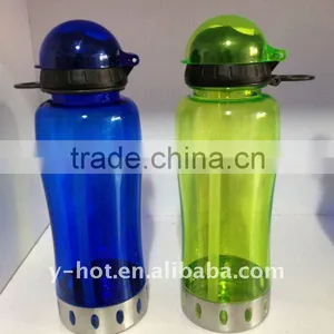 Plastic Water Bottle With Straw YH-P014 thumbnail-1
