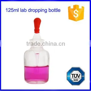 Lab Glass Dropper Bottles With Ground-in Pipette and Latex Rubber Nipple Supplier's Choice thumbnail-2