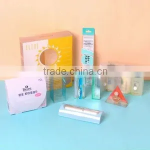 Pink Plastic Cosmetic Box With Lovely Printed thumbnail-1