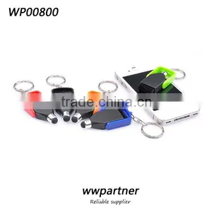 Custom Logo Mini Stylus Pen for Cellphone With Dust Plug thumbnail-3