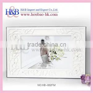 H&B White 8*12 Inch Wedding Cheap Plastic Photo Frame thumbnail-1