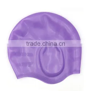 2016 Custom Logo Adult Kid Size Silicone Swim Cap,professional Silicone Swimming Cap Manufacturer thumbnail-6