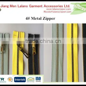Good Qualtiy Shiny Brass Zippers for Pants thumbnail-3