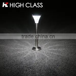 Outdoor Waterproof Stainless Steel PMMA Garden Lamp Sensor LED Solar Lawn Light thumbnail-5