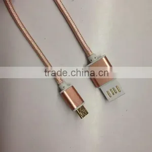 New Style Convenient Gold Plated Usb Cable With Nylon Braided thumbnail-3
