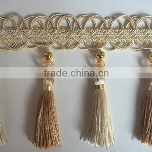 [YZLACE] Tassels Lace Curtain Wholesale thumbnail-2