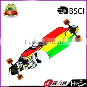 Drop Through Downhill Long Skateboard thumbnail-1