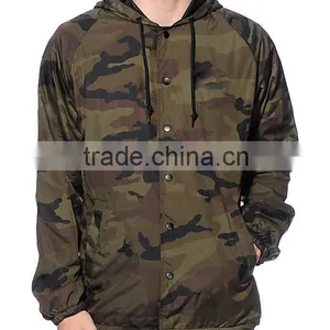 Coaches Jacket Hooded Windbreaker Jackets thumbnail-1