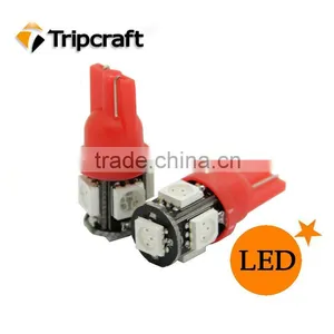 24V 500 Pcs T10 5050 194 168 W5W 5SMD 5 Led Lights Led thumbnail-1