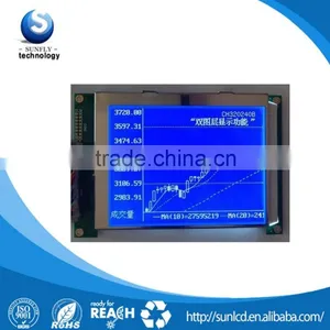 RA8835 Blue on White Graphic 320x240 Lcd Display thumbnail-1