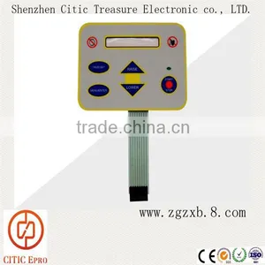 Ebossed LED Membrane Switch With Windows,Flexible Printed Keyboard thumbnail-3