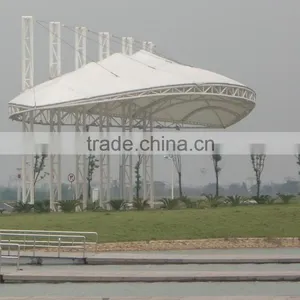 Tensile Fabric Architecture Roofing System With Umbrella Cover Chukah PTFE Fabric thumbnail-3