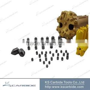 Tungsten Cabide Buttons for Taper Bits thumbnail-1