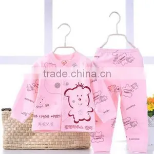 Cotton Baby Clothing Infant and Toddler 2pcs Set Top and Pants thumbnail-2
