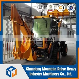 Mini Automatic WZ22-10 1200kg Backhoe Loader For Farm thumbnail-1