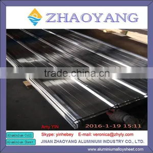 3003,3004,5052 Corrugated Aluminum Sheet/aluminum Roofing Sheet thumbnail-1