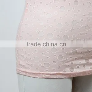 F5S15149 Fashion Plain Lace Dotted Tank Top for Women thumbnail-5