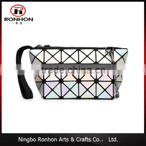 2016 Newest Design Lady Small Handbags With Plastic Check thumbnail-1