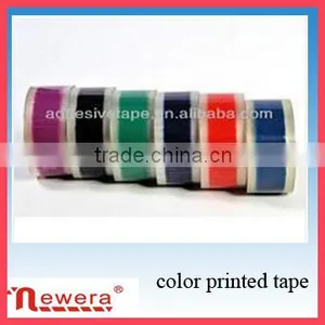 Custom Printed Logo BOPP Gum Binding Cello Tape Roll thumbnail-4