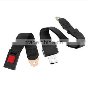 Black Car Seat Belt Lap Belt / Auto Adjustable Safety Belt / Seat Belt Buckle thumbnail-4