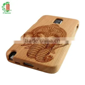 High Quality Leather Wood For Samsung Galaxy S4 Mobile Phone Case J2 thumbnail-3