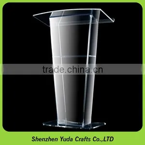 Sleek Modern Acrylic Podium Ideal for Seminars or Other Public Speaking Events Corporate Event thumbnail-1