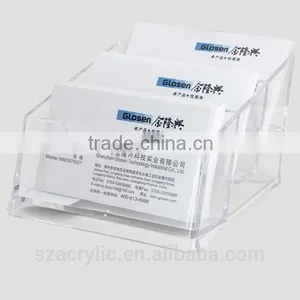 Acrylic Business Card Desk Holders thumbnail-1