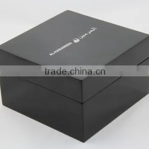 Luxury Custom Logo High Lacquer Wooden Watch Box thumbnail-1